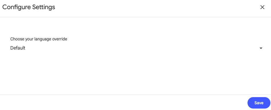 NotebookLM output Language